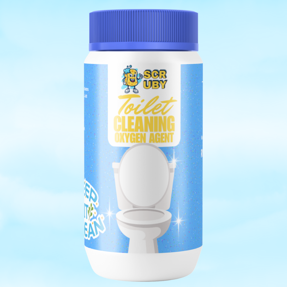 Powerful Toilet Cleaning Oxygen Agent