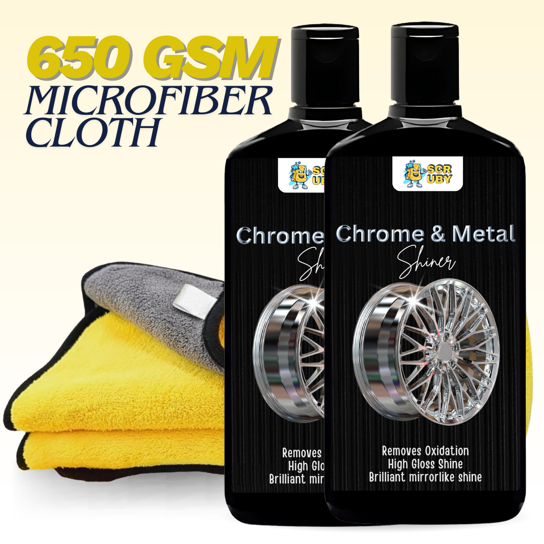 Chrome & Metal Shiner |  Bring Back the Shine Like New!