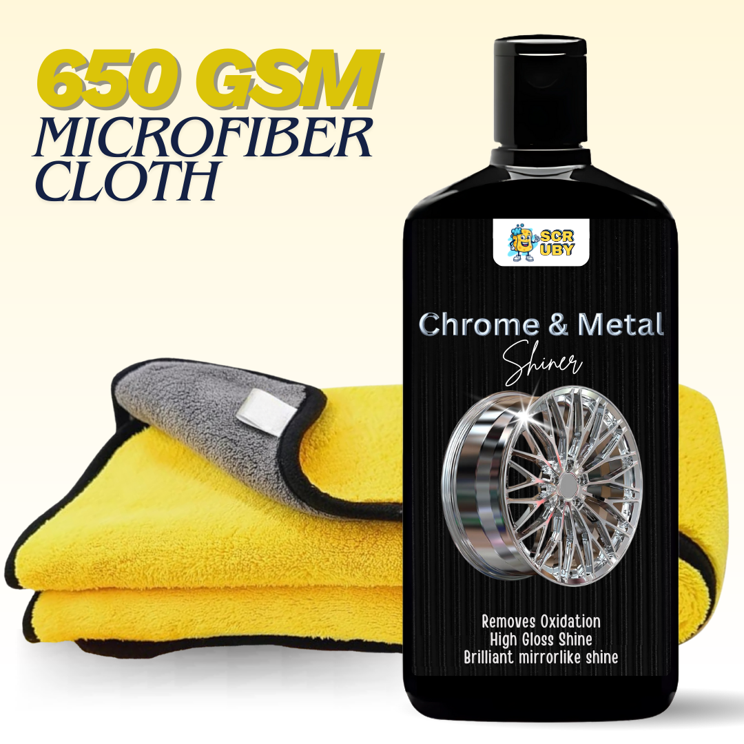 Chrome & Metal Shiner |  Bring Back the Shine Like New!