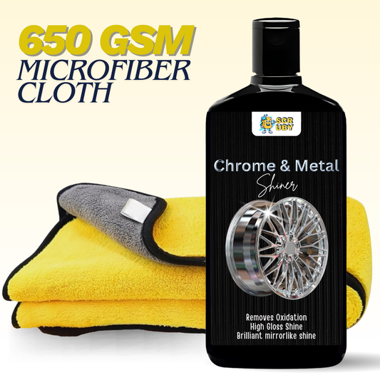 Chrome & Metal Shiner |  Bring Back the Shine Like New!