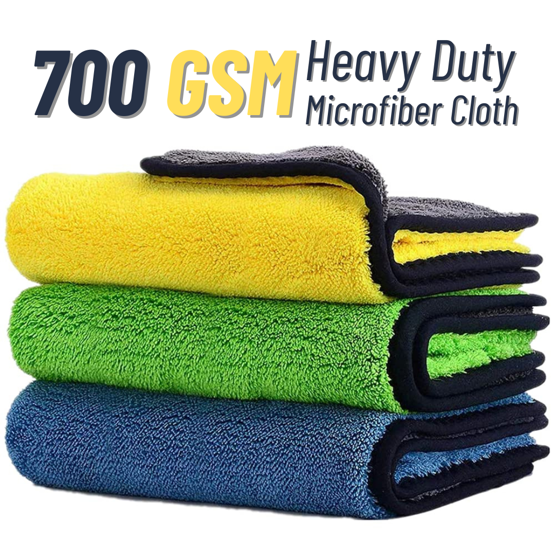 Heavy 700 GSM Microfiber Cloth for Car & Household Cleaning