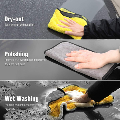 Heavy 700 GSM Microfiber Cloth for Car & Household Cleaning