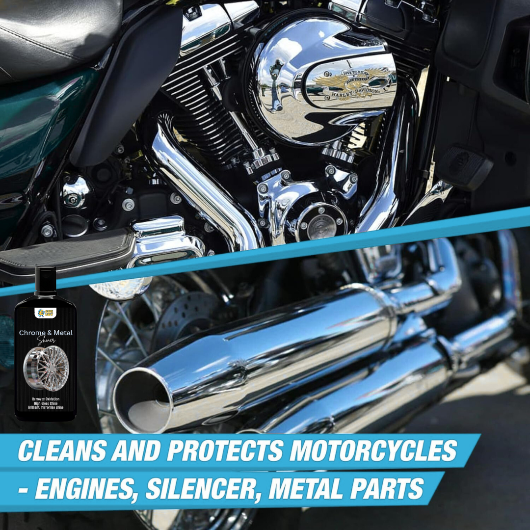 Chrome & Metal Shiner |  Bring Back the Shine Like New!