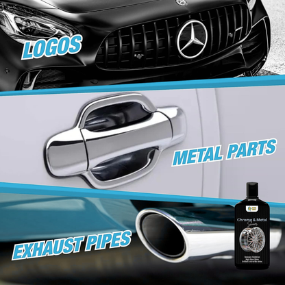 Chrome & Metal Shiner |  Bring Back the Shine Like New!