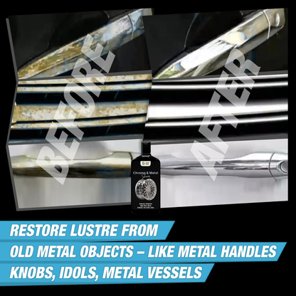 Chrome & Metal Shiner |  Bring Back the Shine Like New!